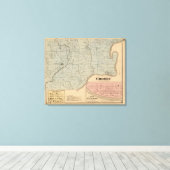 Crosby, Ohio Canvas Afdruk (Insitu (Houten vloer))