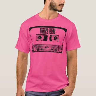 Crosby Stills Nash Jong Cassettebandje T-shirt