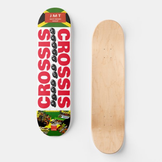 CROSIS JMT 8 1/4 "Skateboard Deck Persoonlijk Skateboard (Voorkant)