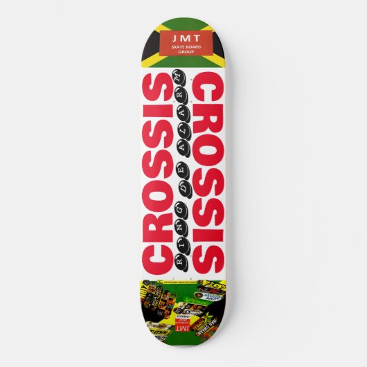 CROSIS JMT 8 1/4 "Skateboard Deck Persoonlijk Skateboard (Voorkant)