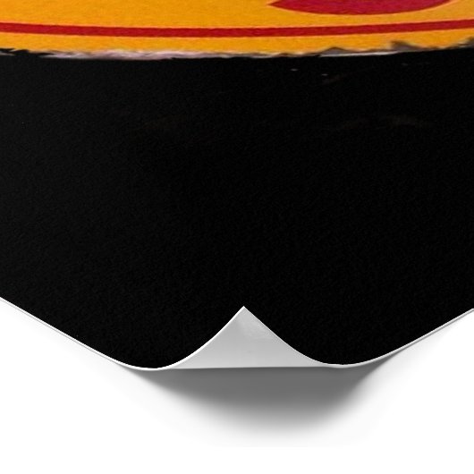  crosley-verkoop- en serviceteken poster (Hoek)