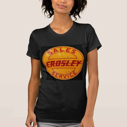  crosley-verkoop- en serviceteken t-shirt (Voorkant)