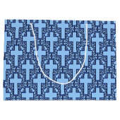Cross-18-Blue-GIFT BAG L Groot Cadeauzakje (Achterkant)