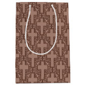 Cross-20-Brown-GIFT BAG m Medium Cadeauzakje (Voorkant)