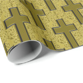 Cross-21-Black en Gold Cadeaupapier (Rol Hoek)