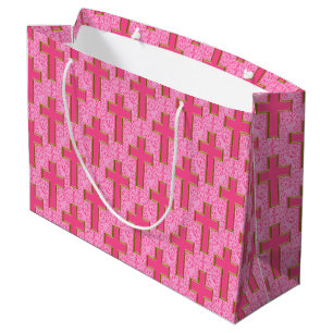 Cross-22 Pink-Gold-GIFT BAG L Groot Cadeauzakje
