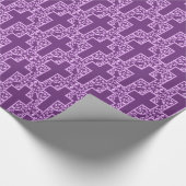  Cross-7-Paars Cadeaupapier (Hoek)