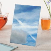 Cross Among Clouds Photo Reclamebord Met Voetstuk (Insitu)