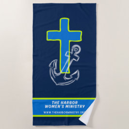 Cross & Anchor Strandlaken