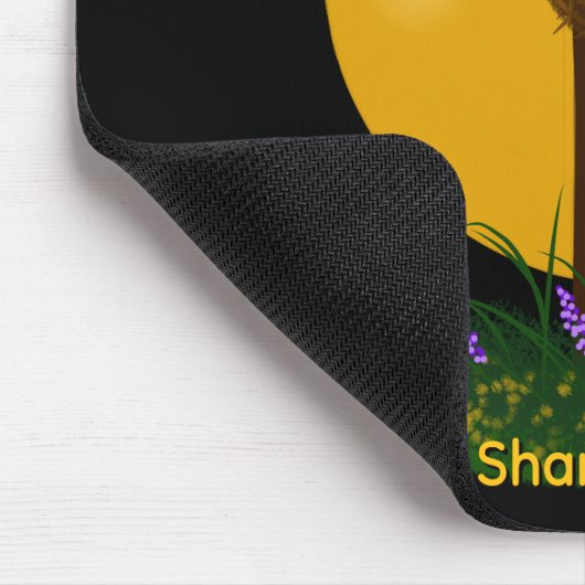 Cross and Crown of Thorns Muismat (Hoek)