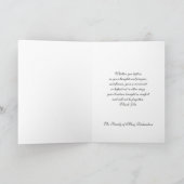 Cross and Dove Sympathy - Dankjewel Kaart (Binnen)