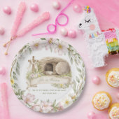 Cross and Tomb | Resurrection Day  Papieren Bordje (Feest)