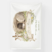 Cross and Tomb | Resurrection Day Spandoek (Verticaal)