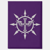 "Cross and Wings Emblem" Magnet (Voorkant)
