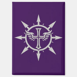 "Cross and Wings Emblem" Magnet