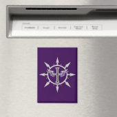 "Cross and Wings Emblem" Magnet (Insitu (Vaatwasser))