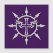 "Cross and Wings Emblem" Magnet (Voorkant)