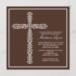 Cross Baptisme Christening Baby Baptisme Indeling Kaart