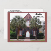 Cross - Bluffton, South Carolina Briefkaart (Voorkant / Achterkant)