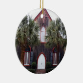 Cross - Bluffton, South Carolina Keramisch Ornament (Rechts)