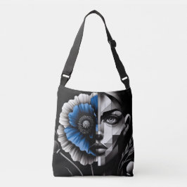 Cross-body tas, Abstract, Poppy, Crossbody tas