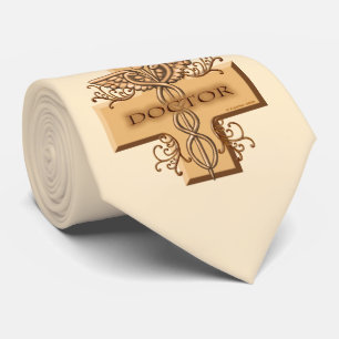 Cross Caduceus Doctor-Stropdas Stropdas