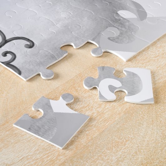 Cross Caduceus Verpleegkundige Verloskundige Legpuzzel (Zijkant)