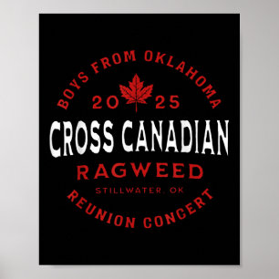 Cross Canadian Ragweed Concert 2025 Poster
