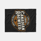 Cross Canadian Ragweed de jongens uit Oklahoma Con Fleece Deken (Voorkant (Horizontaal))
