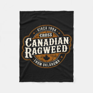 Cross Canadian Ragweed de jongens uit Oklahoma Con Fleece Deken
