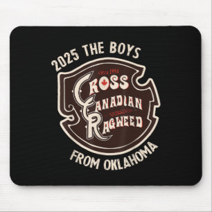 Cross Canadian Ragweed de jongens uit Oklahoma Con Muismat