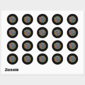 Cross Canadian Ragweed  Ronde Sticker (Vel)