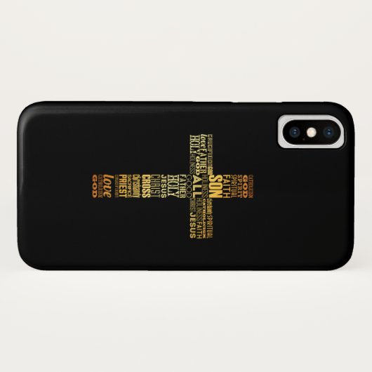 Cross Case-Mate iPhone Case (Achterkant (horizontaal))