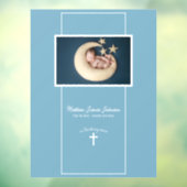 Cross Christelijk Baby Memorial begrafenisbanner Raamsticker (Vel 3)