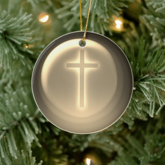 Cross | CHRISTELIJK Keramisch Ornament (Boom)