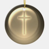 Cross | CHRISTELIJK Keramisch Ornament (Voorkant)