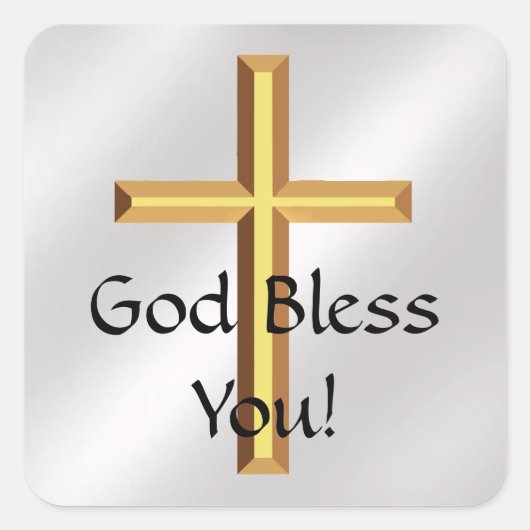 Cross Classic Sticker (Voorkant)