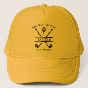 Cross Club Golf Naam Golf Hoed Trucker Pet