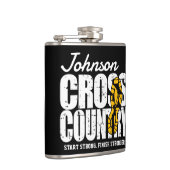 Cross Country ADD TEXT Hardloper Rennend Teamspele Heupfles (Rechts)