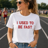 Cross Country Alumni Grappig Ik Was Eens Snel Tri-Blend Shirt