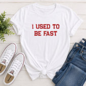 Cross Country Alumni Grappig Ik Was Eens Snel Tri-Blend Shirt
