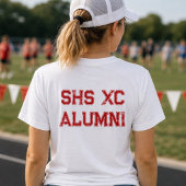 Cross Country Alumni Grappig Ik Was Eens Snel Tri-Blend Shirt