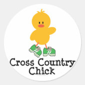 Cross Country Chick Stickers (Voorkant)