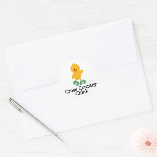 Cross Country Chick Stickers (Envelop)