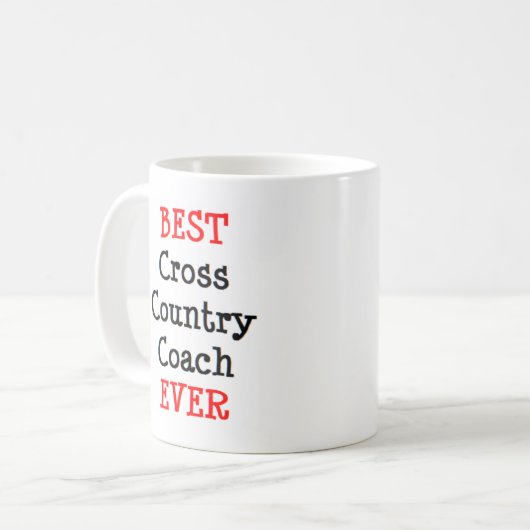 Cross country coach, beste koffiemok (Voorkant links)