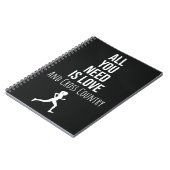 Cross Country Gifts Runner Offerte Track en veld Notitieboek (Linkerzijde)