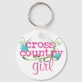 Cross-country Girl PINK Sleutelhanger (Voorkant)