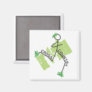 Cross country gras runner magneet