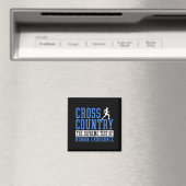 Cross Country hardloop motivatie Magneet (Insitu (Vaatwasser))