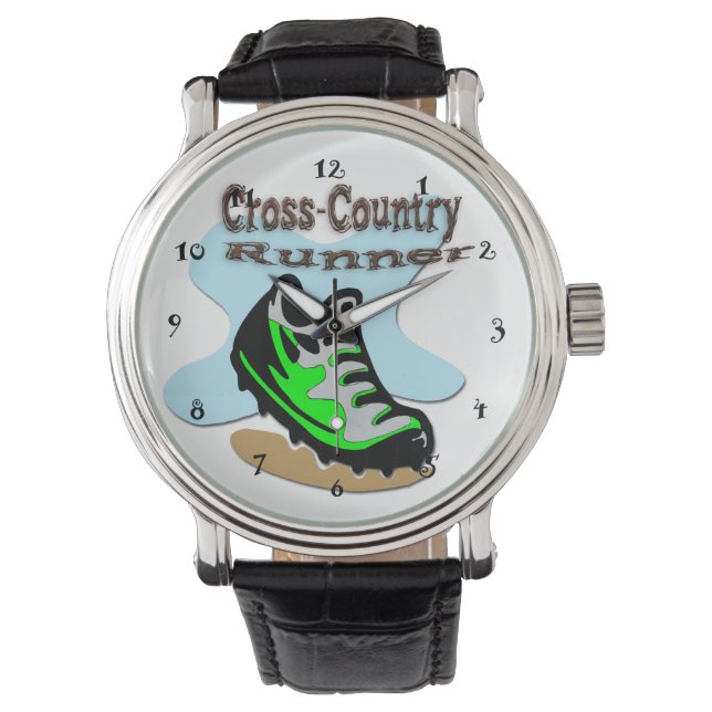 Cross-country hardloophorloge horloge (Voorkant)